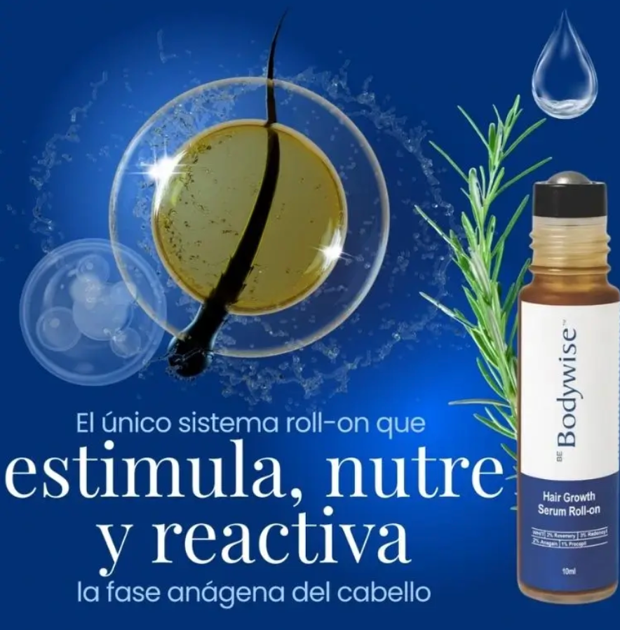 (SUPER 2x1) Bodywise -Detén la caída y activa el crecimiento desde el primer uso