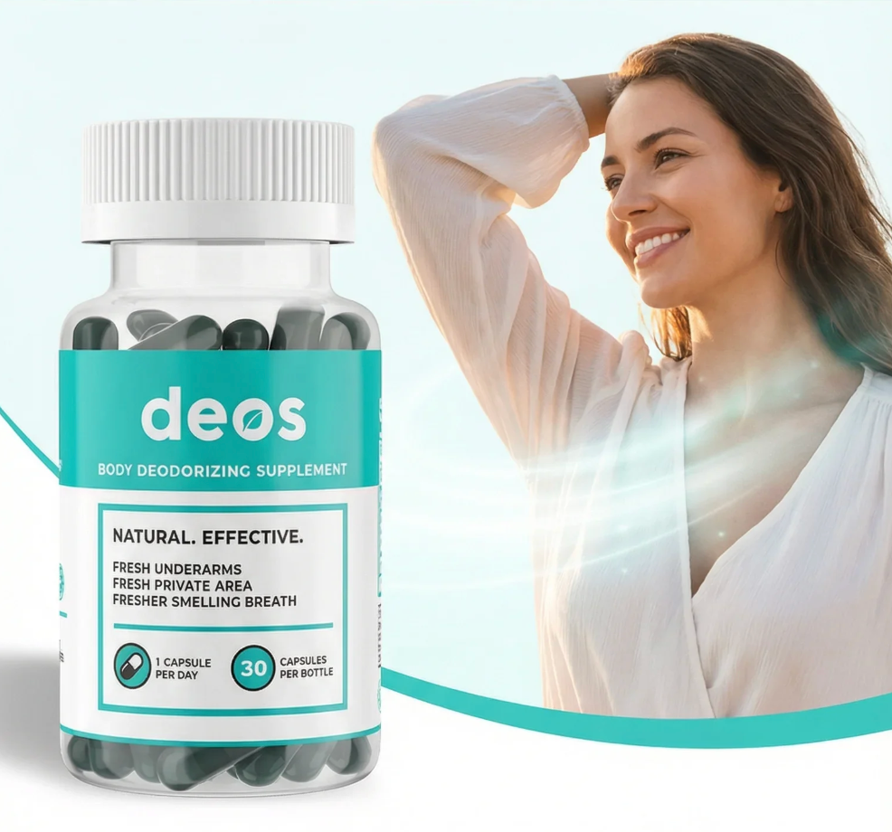 Deos™ - Desodorante Natural en Cápsulas (60 caps)
