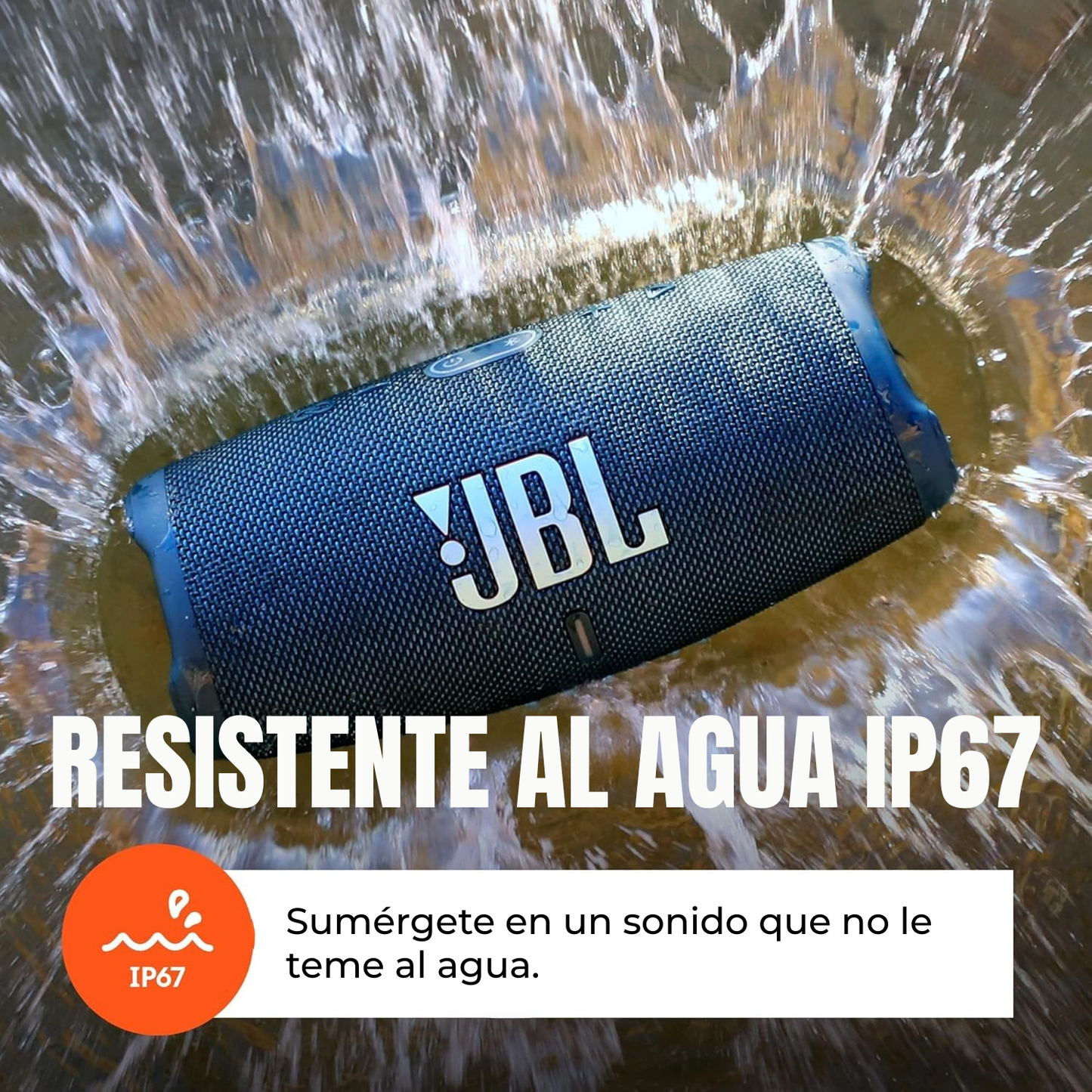 JBL Charge 5 – Parlante Bluetooth Portátil con Tecnología Alemana